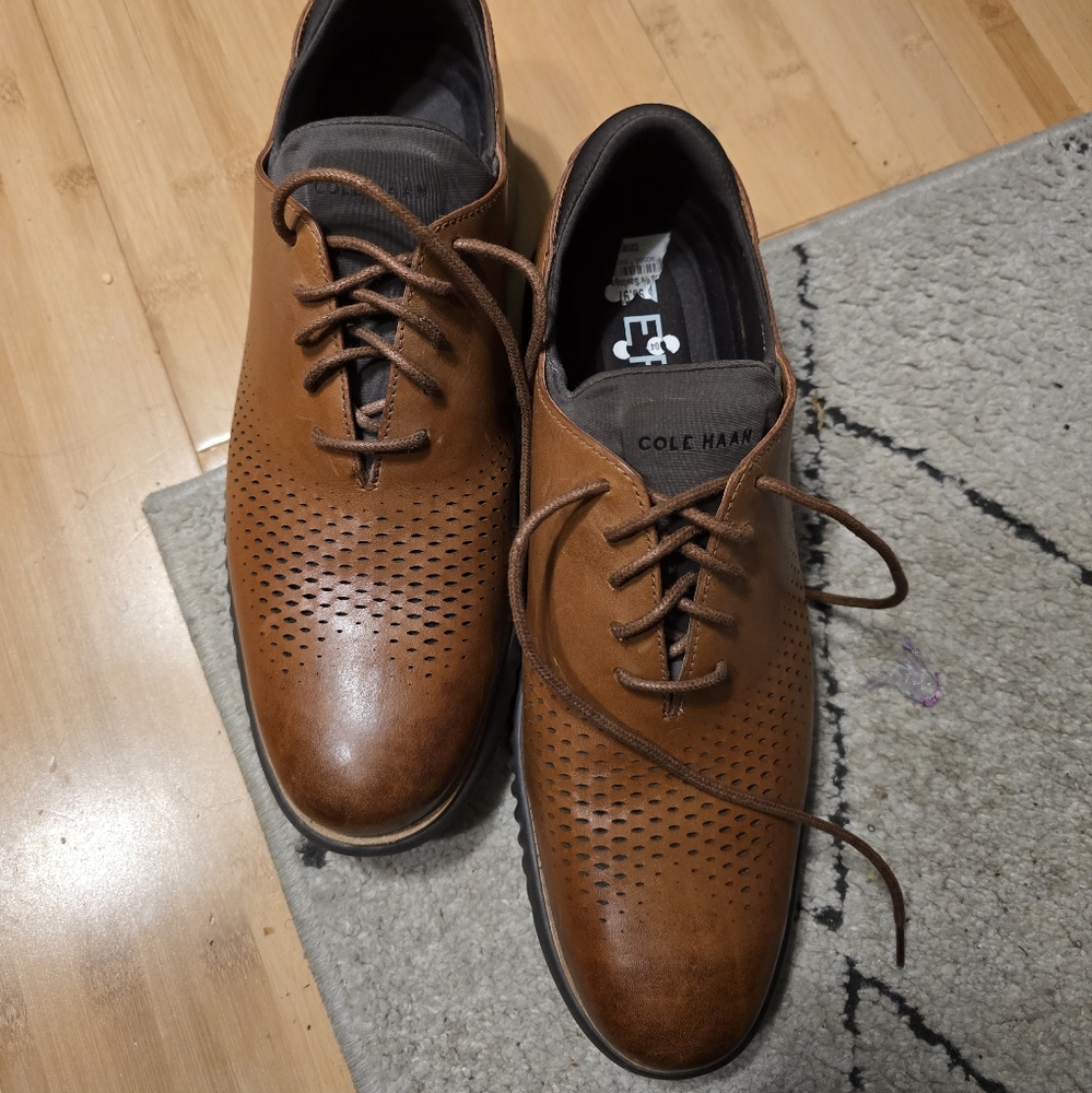 Cole Haan Men's Brown Oxford Shoes